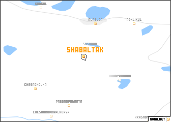 map of Shabaltak