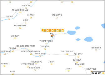 map of Shabanovo