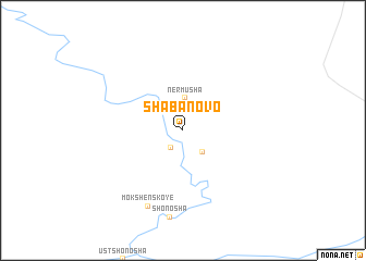 map of Shabanovo