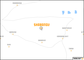 map of Shabanov