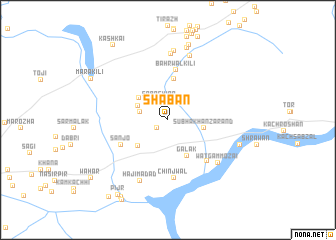 map of Shābān