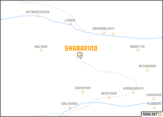 map of Shabarino