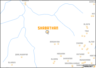 map of Shabathān