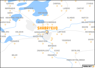 map of Shabayevo