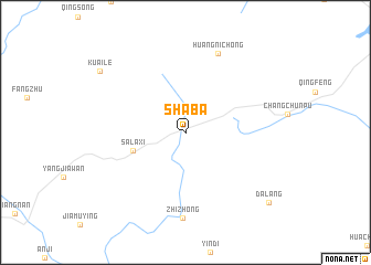 map of Shaba