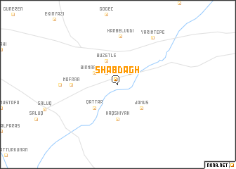 map of Shābdāgh