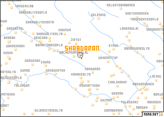 map of Shabdarān