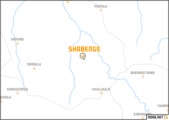 map of Sha-Benge