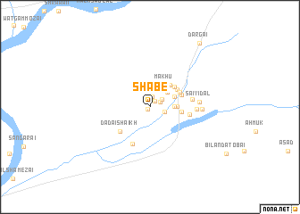 map of Shabe