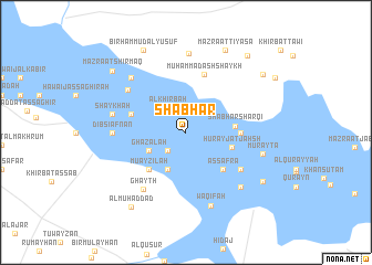 map of Shabḩar