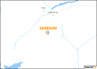 map of Shabīkah