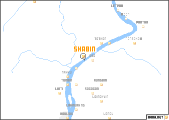 map of Shabin