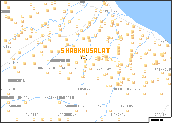 map of Shabkhūsalāt