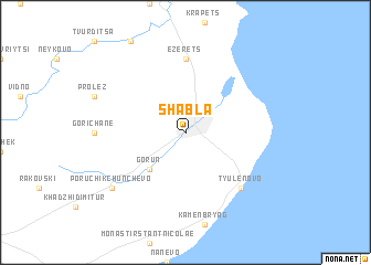 map of Shabla