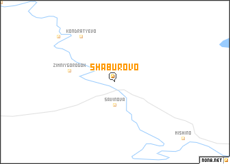 map of Shaburovo