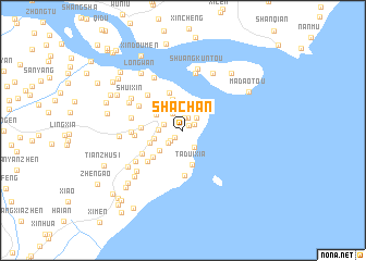 map of Shachan