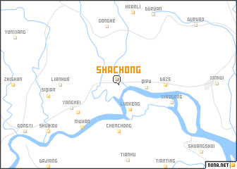 map of Shachong