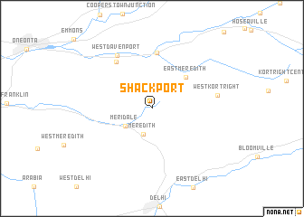 map of Shackport