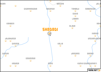 map of Shadadi