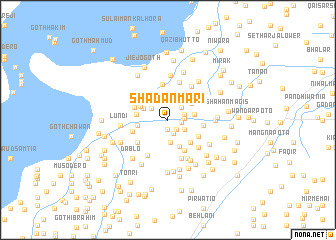 map of Shādan Mari