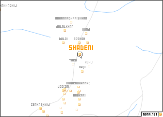 map of Shādeni