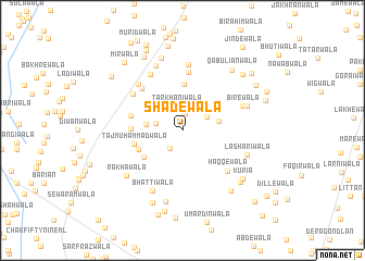 map of Shadewāla