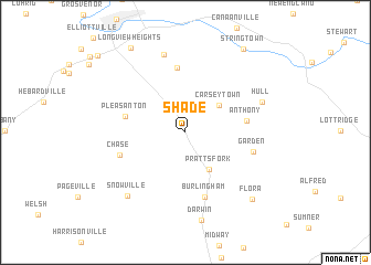 map of Shade