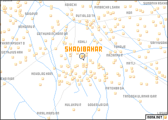 map of Shādi Bahar