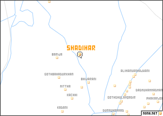 map of Shādihar