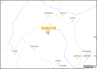 map of Shadika