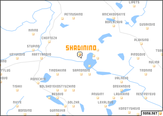 map of Shadinino