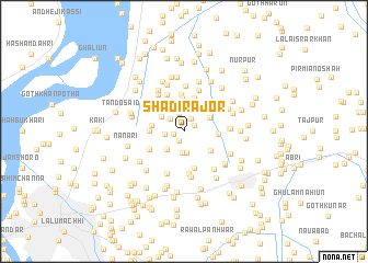map of Shādi Rājor