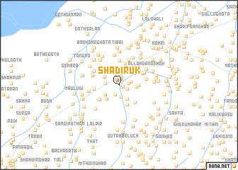 map of Shādi Ruk