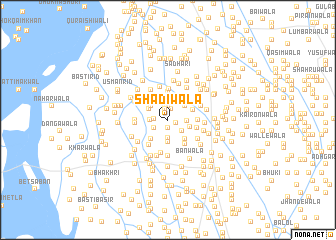 map of Shādīwāla