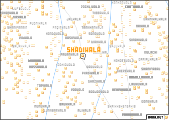 map of Shādīwāla
