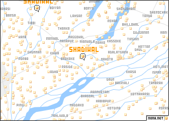 map of Shadiwāl