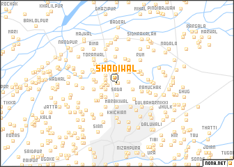 map of Shādīwāl