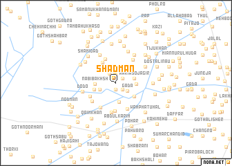 map of Shādmān