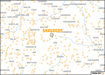 map of Shādogān
