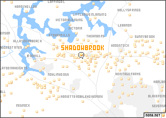 map of Shadowbrook
