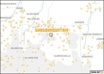 map of Shadow Mountain