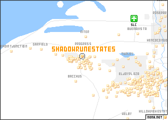 map of Shadow Run Estates