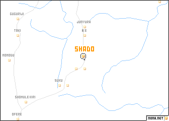 map of Shado