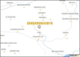 map of Shadrasak-Kib\