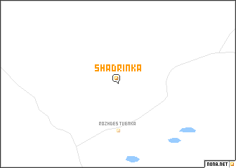 map of Shadrinka