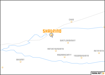 map of Shadrino