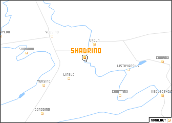 map of Shadrino