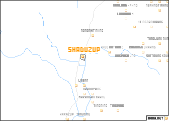 map of Shaduzup