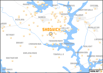 map of Shadwick