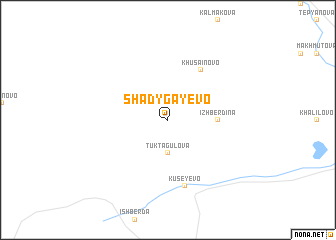 map of Shadygayevo